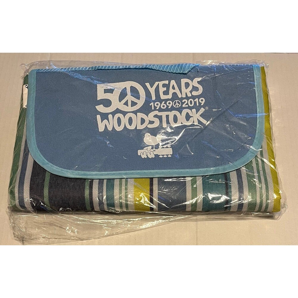 Woodstock 50 Years 1969-2019 Souvenir Blanket